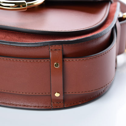 Chloe Calfskin Small Tess Bag Sepia Brown 7 of 13