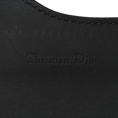 Christian Dior Ultra Matte Calfskin Saddle Card Holder Black 6 of 11