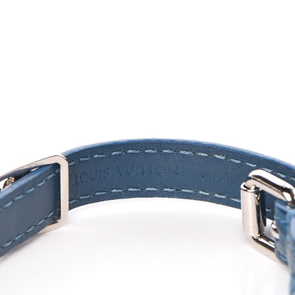 Louis Vuitton Epi Sign It Bracelet Cyan 5 of 8