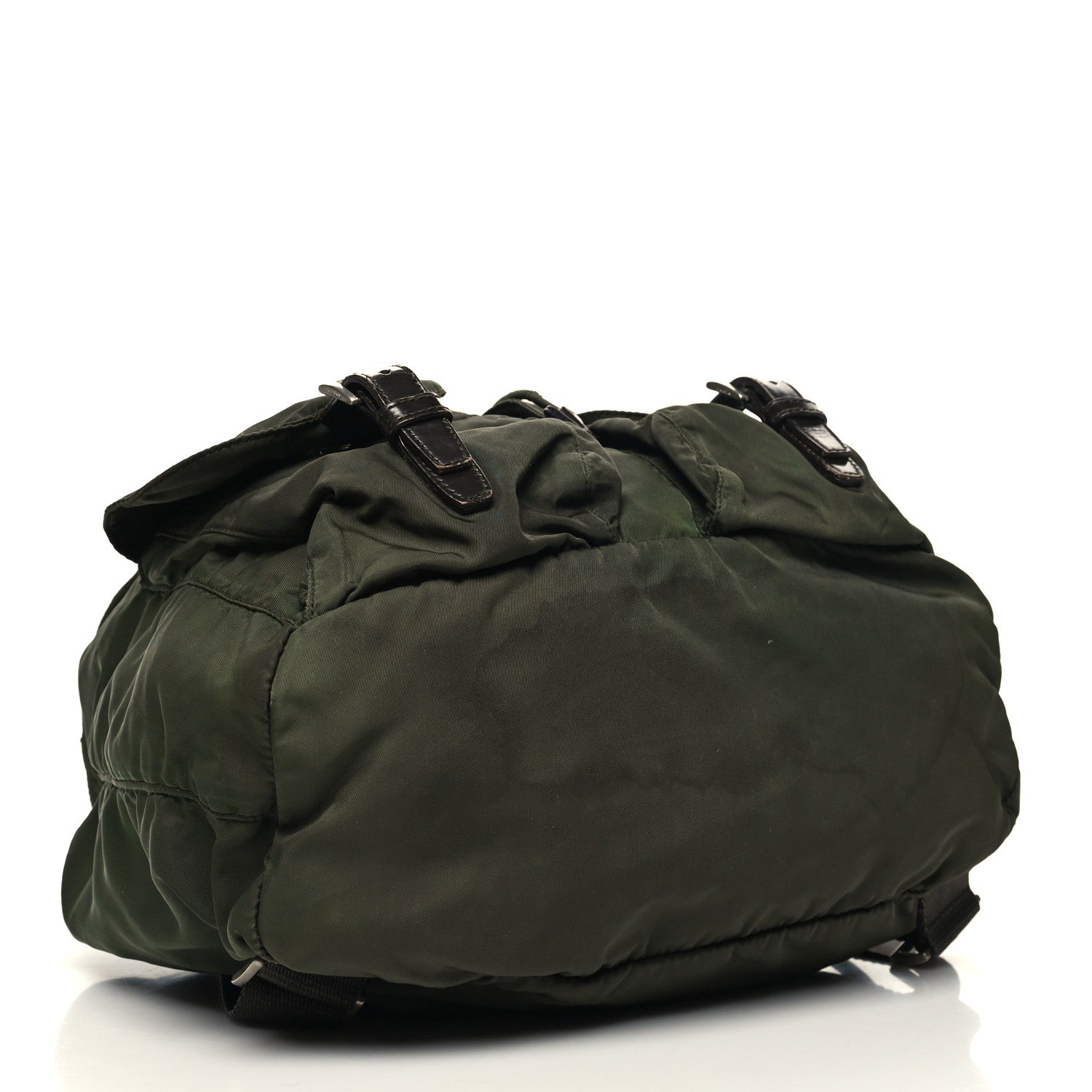 Prada Nylon Vela Medium Backpack Green 4 of 12