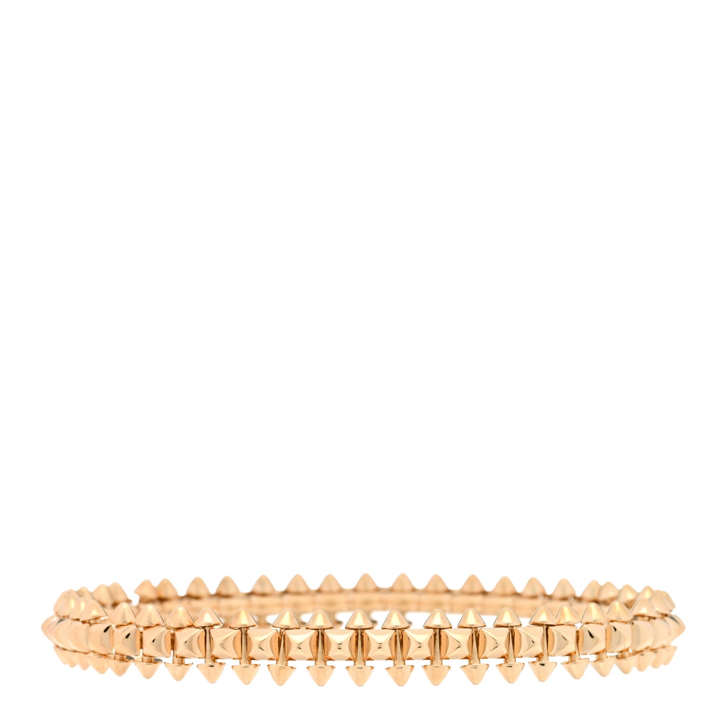 18K Pink Gold Medium Clash De Cartier Bracelet 17