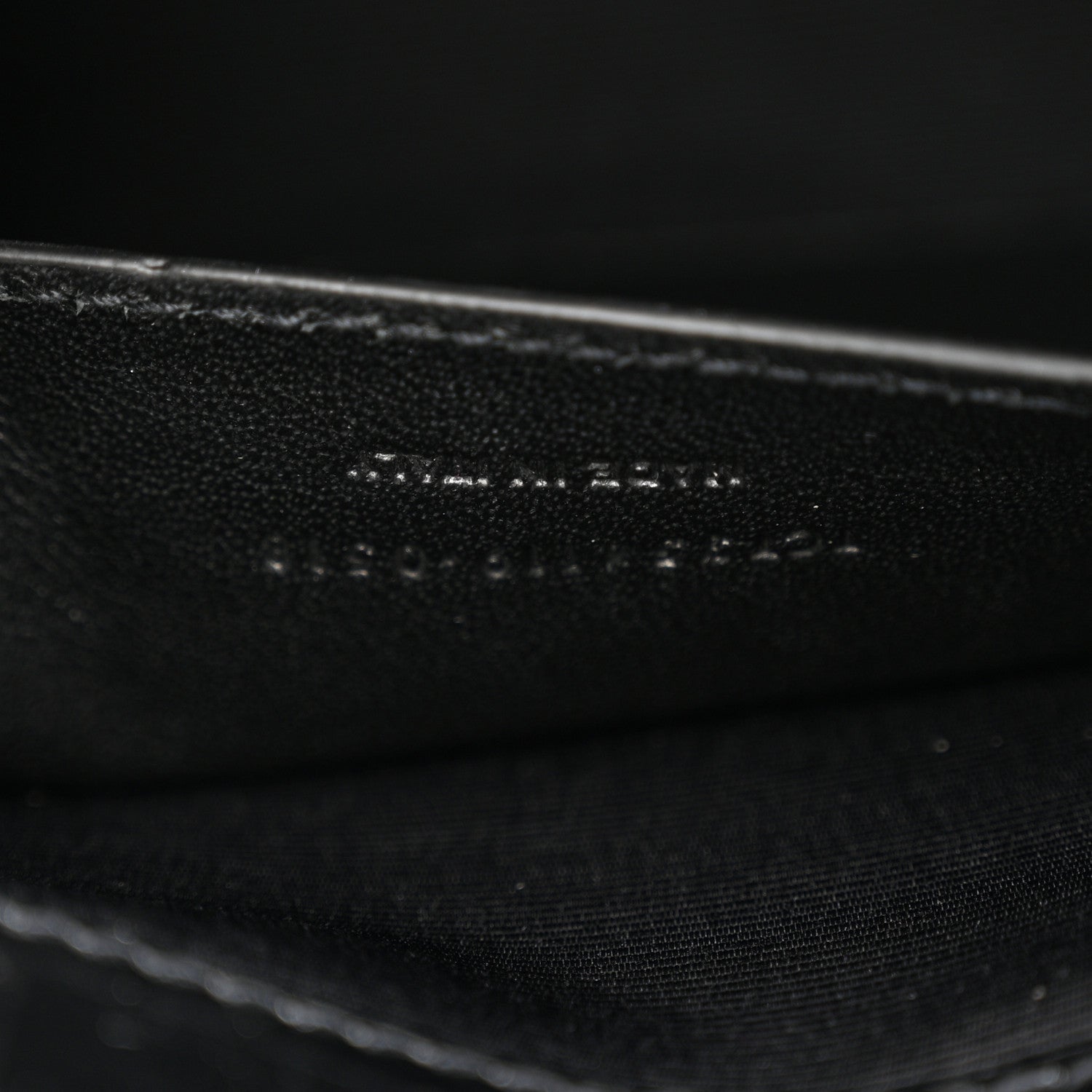 Saint Laurent Calfskin Crocodile Embossed Medium Classic Monogram Kate Tassel Satchel Black 7 of 10
