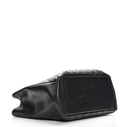 Chanel Caviar Quilted Grand Shopping Tote GST Black 4 of 8