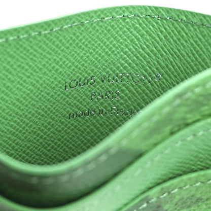 Louis Vuitton Monogram Sports Card Holder Golf Green 6 of 7