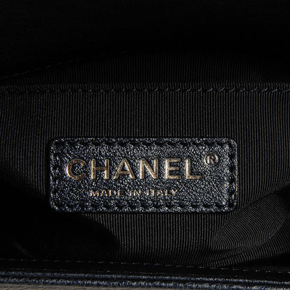 Chanel Calfskin Quilted Small Boy Flap Blue 7 of 9