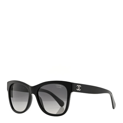 Chanel Acetate Square CC Sunglasses 5380 Black 1 of 6