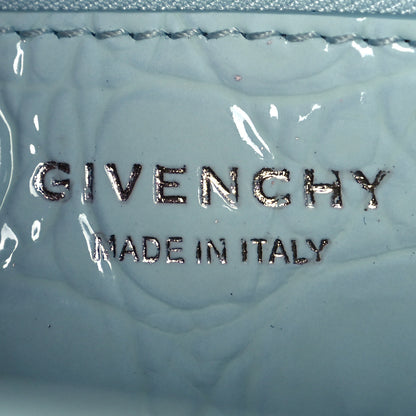Givenchy Calfskin Crocodile Embossed Mini Antigona Lock Sky Blue 7 of 15