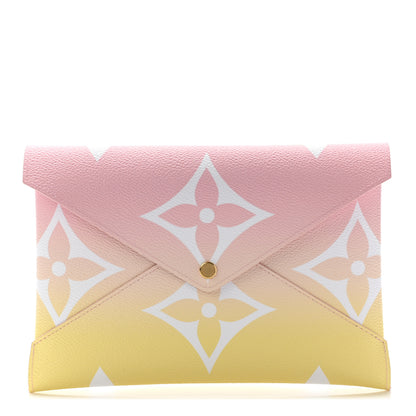 Louis Vuitton Monogram Giant By The Pool Large Kirigami Pochette Pink 1 of 9