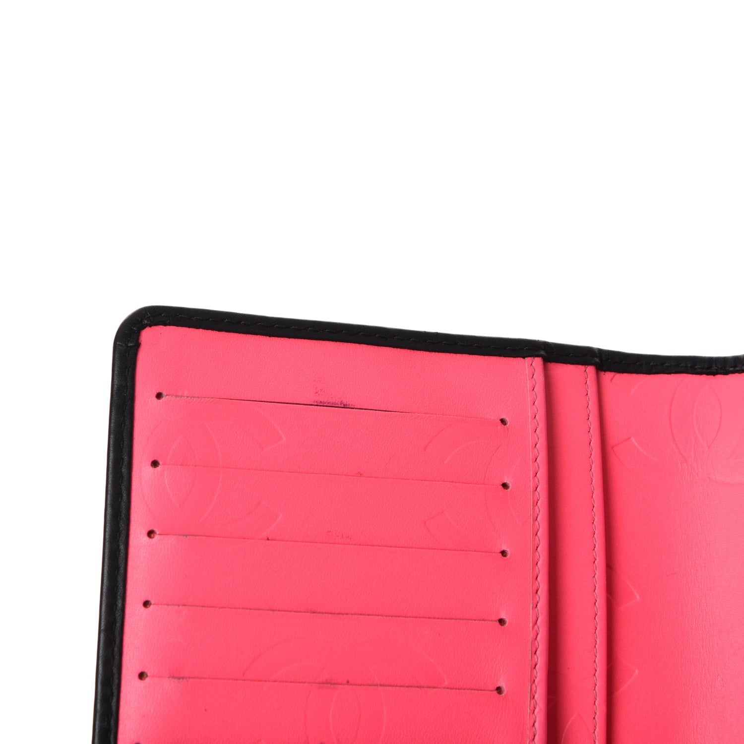 Chanel Calfskin Quilted Cambon Yen Wallet Black 12 of 14