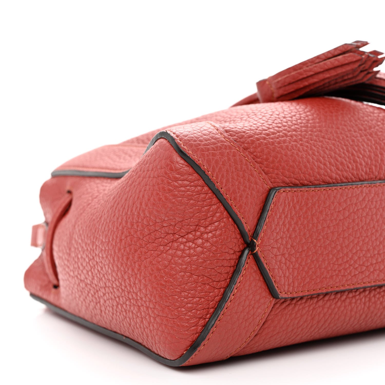 Mulberry Heavy Grain Calfskin Mini Millie Red 8 of 9