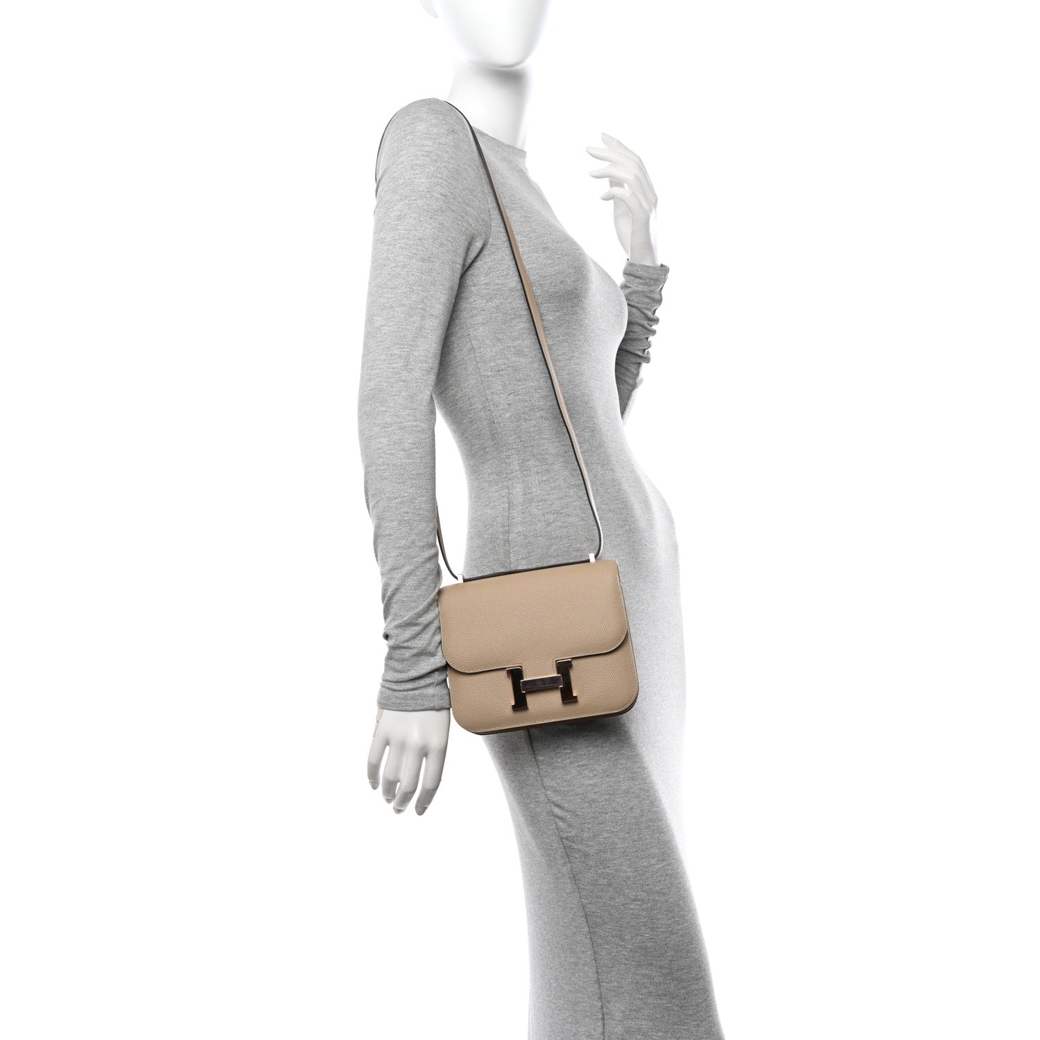Hermes Epsom Constance Verso 18 Trench Naturel 2 of 12