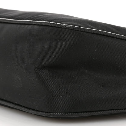 Prada Tessuto Nylon Saffiano Mini Re-Edition 2005 Bag Black 10 of 10
