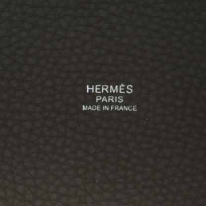 Hermes Taurillon Clemence Picotin Lock 18 PM Etain 6 of 7