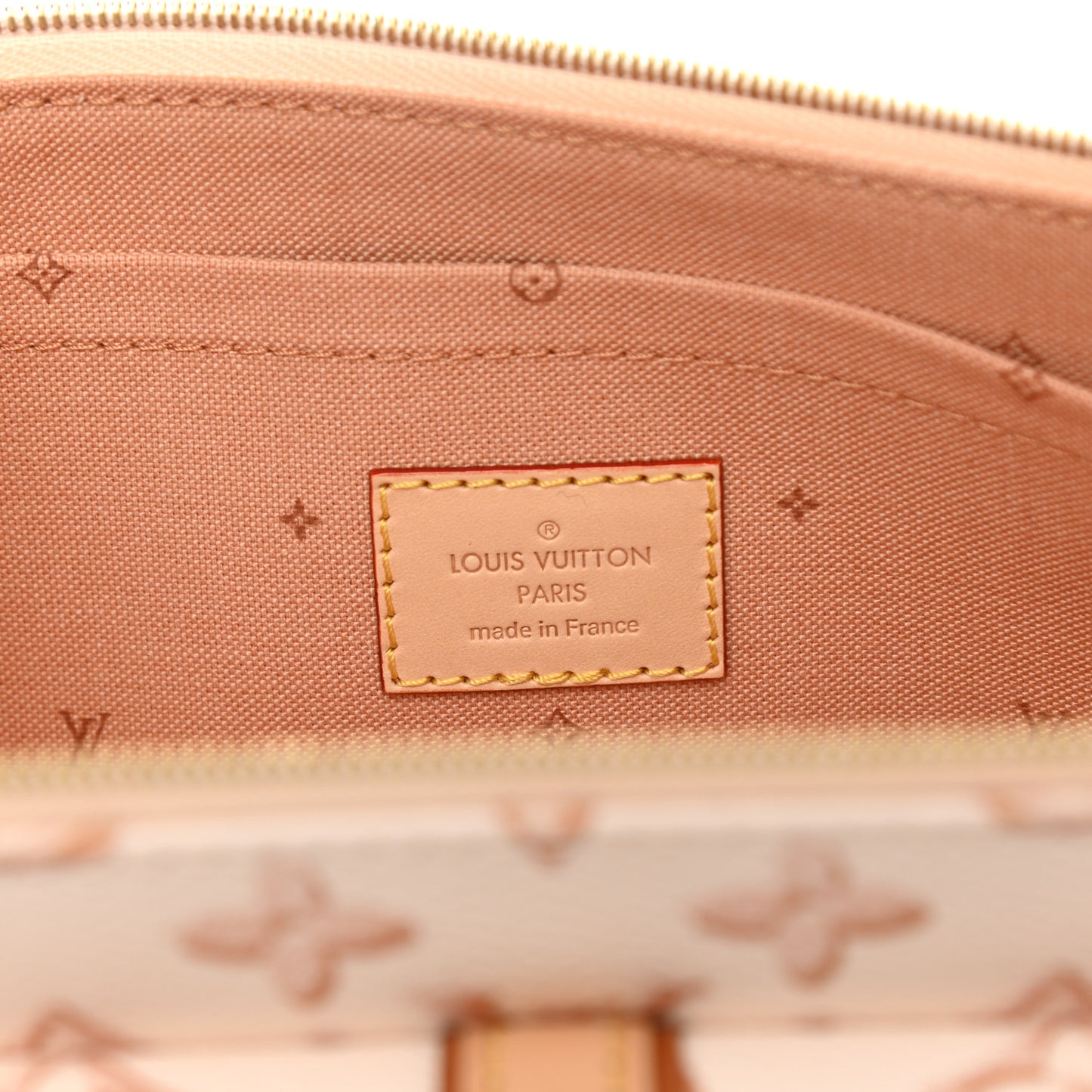 Monogram Fall For You Maxi Multi Pochette Accessories Beige Clair