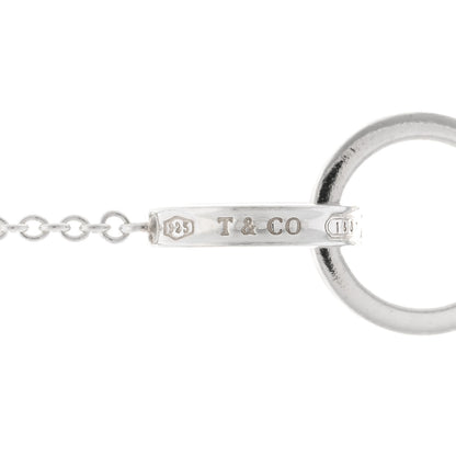 Tiffany Sterling Silver 1837 Interlocking Circles Station Long Necklace 4 of 4