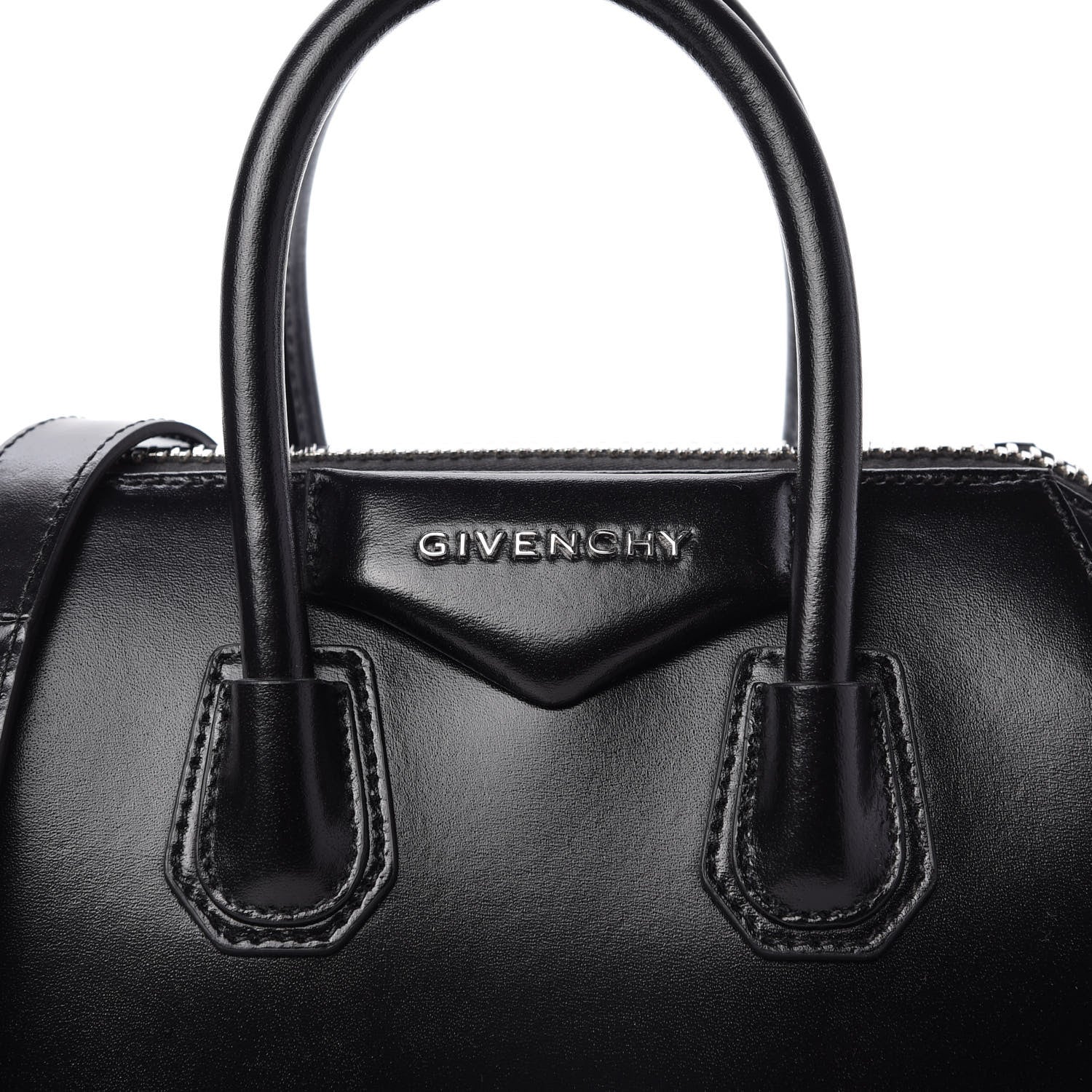 Givenchy Shiny Lord Calfskin Mini Antigona Black 10 of 10