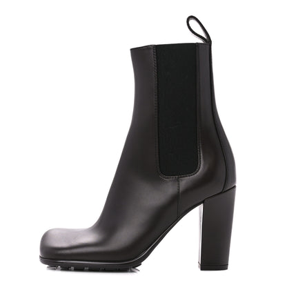 Bottega Veneta Calfskin Storm Chelsea Boots 35.5 Brown 1 of 7