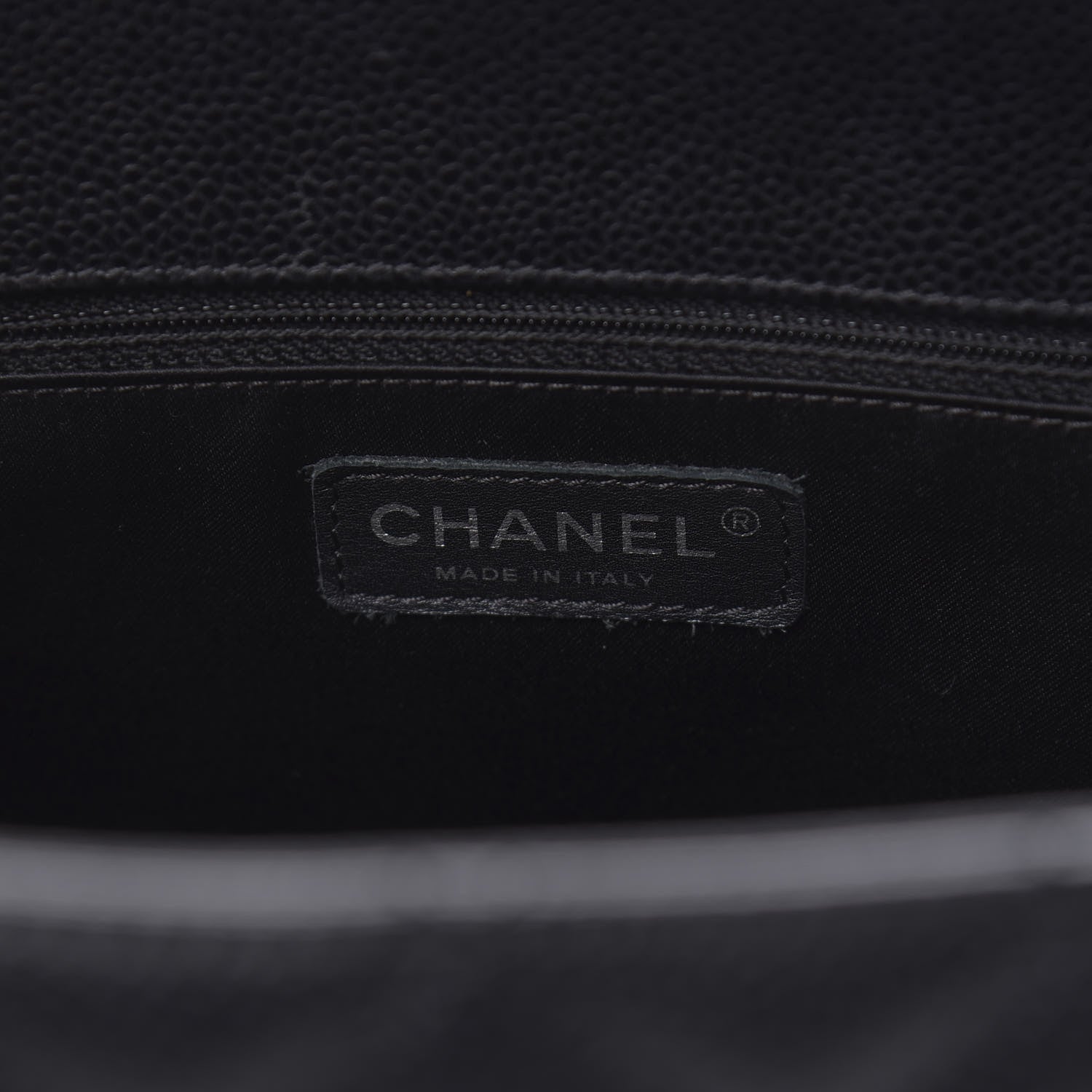 Chanel Caviar Quilted Grand Shopping Tote GST Black 6 of 11