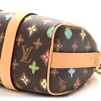 Louis Vuitton Monogram Craggy Keepall Bandouliere 25 Chocolate 9 of 9