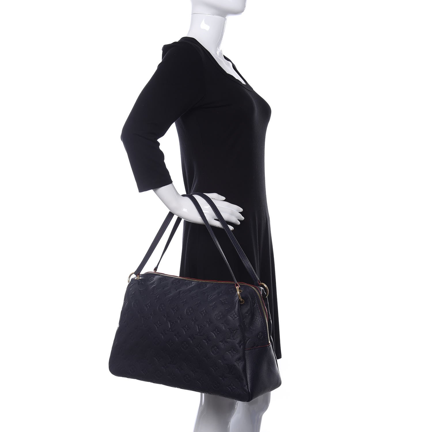 Louis Vuitton Empreinte Ponthieu MM Marine Rouge 2 of 10