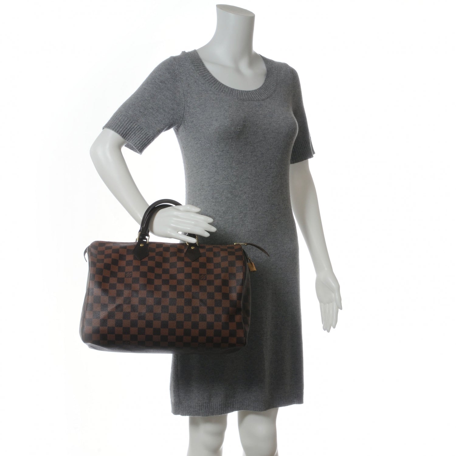 Louis Vuitton Damier Ebene Speedy 35 2 of 7