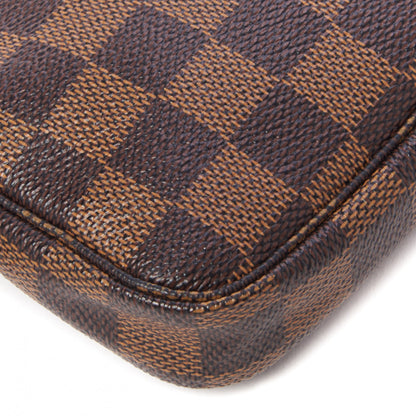 Louis Vuitton Damier Ebene Complice Trunks and Bags Mini Pochette Accessories Red 6 of 8