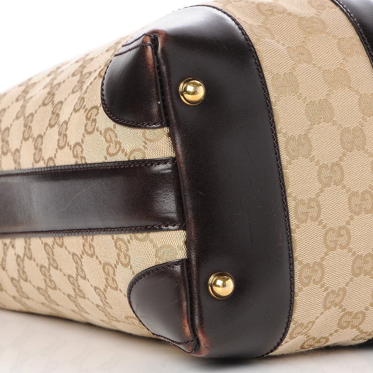 Monogram Crocodile Web Medium Secret Hobo Dark Brown