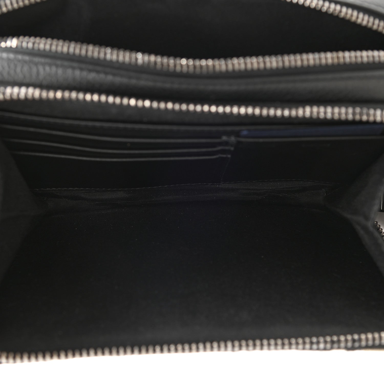 Christian Dior Oblique Pouch Navy Blue 6 of 11