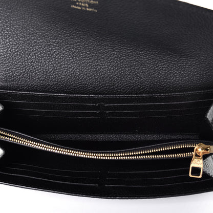 Louis Vuitton Empreinte Sarah Wallet NM Black 5 of 10