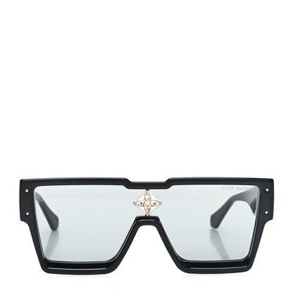 Louis Vuitton Acetate Swarovski Crystal Cyclone Sunglasses Z1578E Black 2 of 8