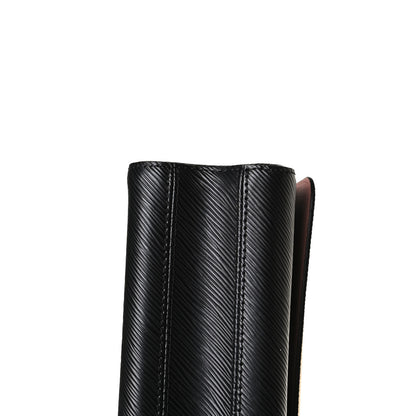 Louis Vuitton Epi Monogram Flower Twist MM Black 9 of 9