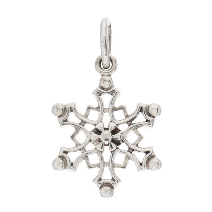 Tiffany Sterling Silver Snowflake Charm 1 of 3