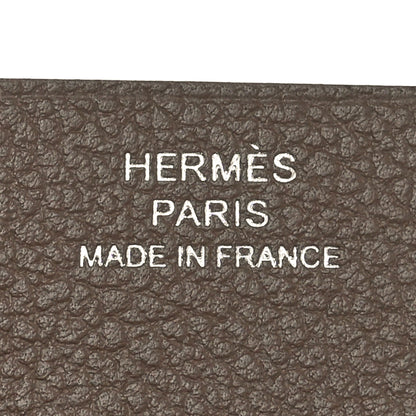 Hermes Evercolor Sellier Card Holder Etoupe 6 of 8