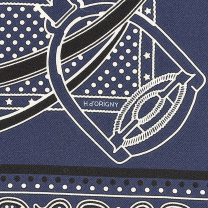 Hermes Silk Grand Manege Cut Bandana Scarf 55 4 of 7