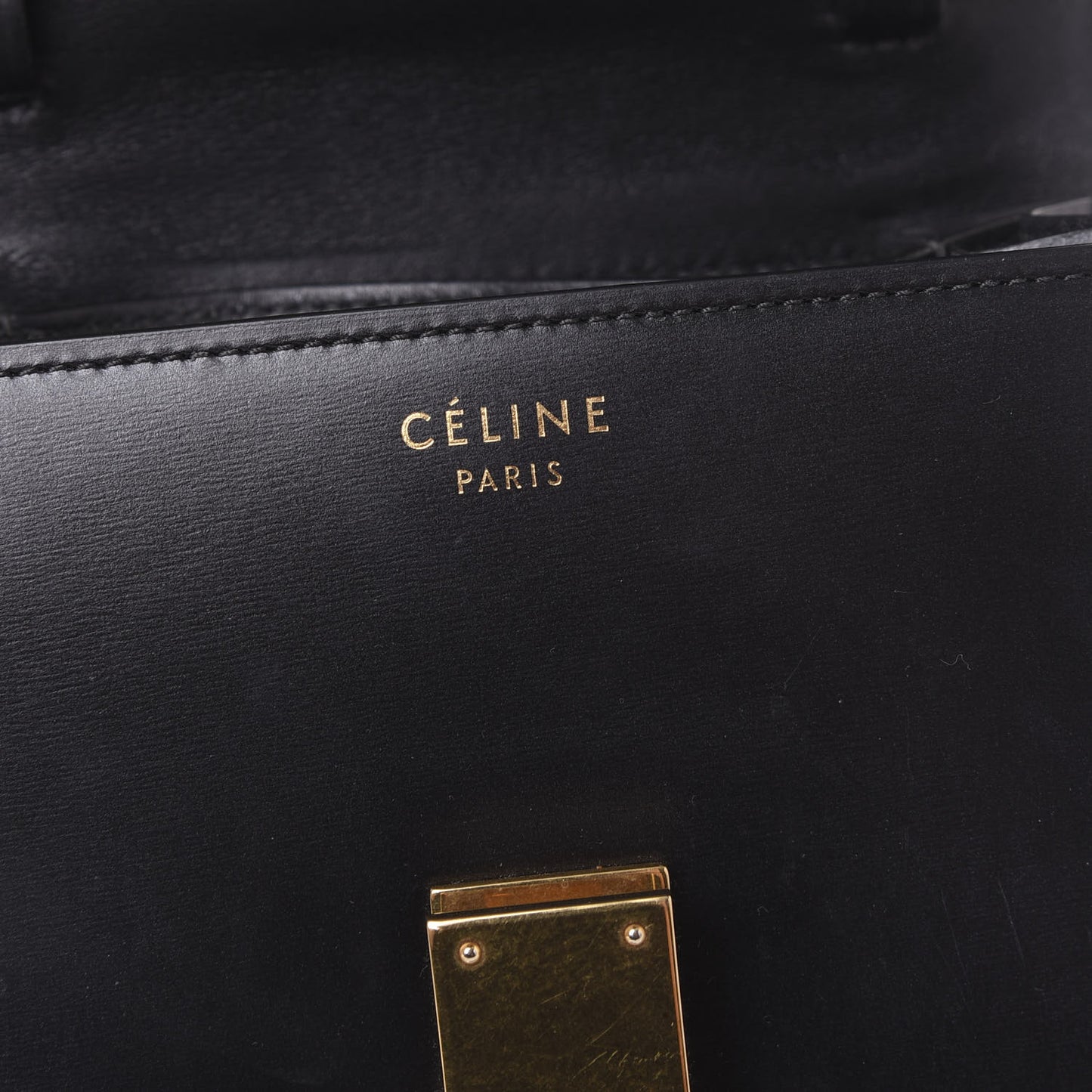 Box Calfskin Small Classic Box Flap Bag Black