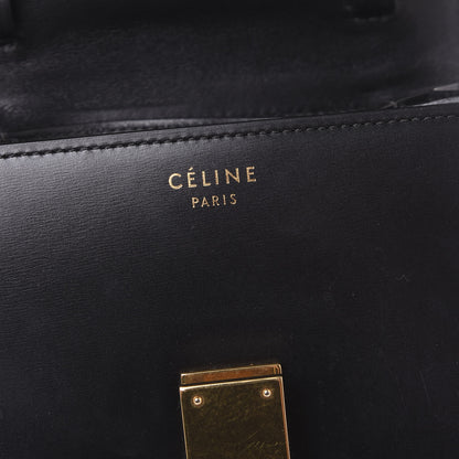 Celine Box Calfskin Small Classic Box Flap Bag Black 5 of 8