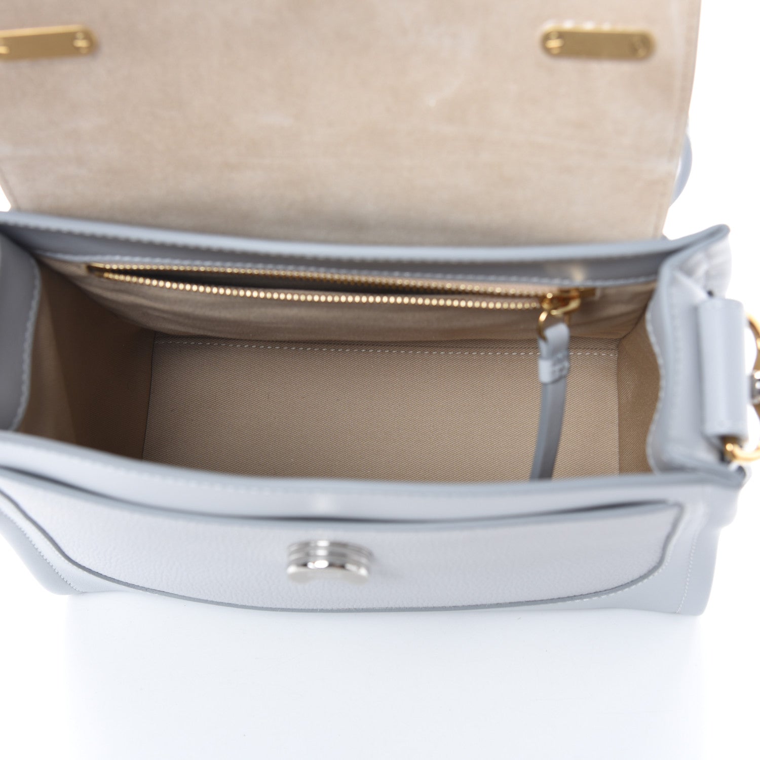 Chloe Calfskin Small Tess Day Bag Light Cloud 5 of 9