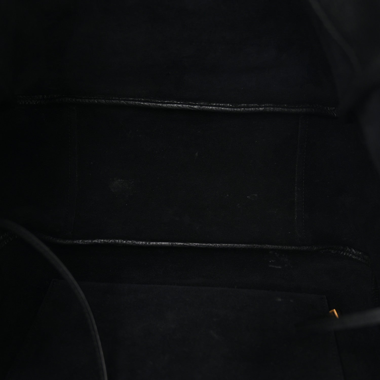 Saint Laurent Grained Deerskin Bea Tote Black 5 of 11
