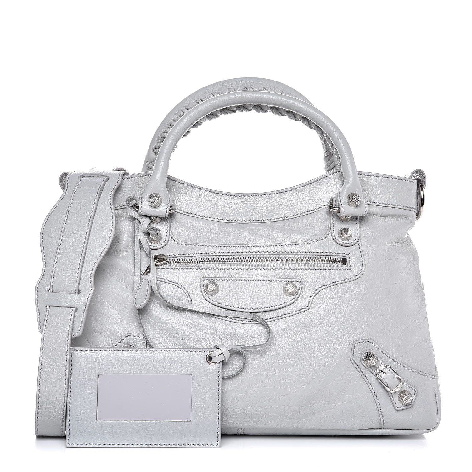 Balenciaga Agneau Giant 12 Silver Hardware Town Gris 1 of 8