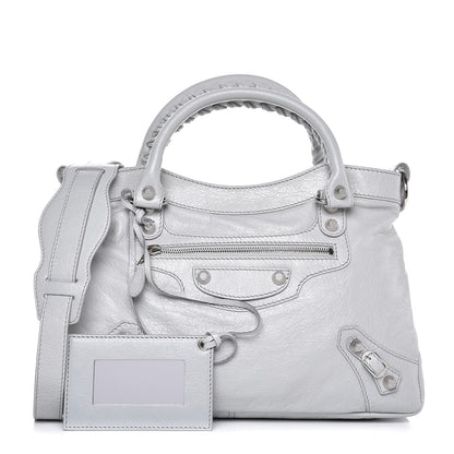 Balenciaga Agneau Giant 12 Silver Hardware Town Gris 1 of 8
