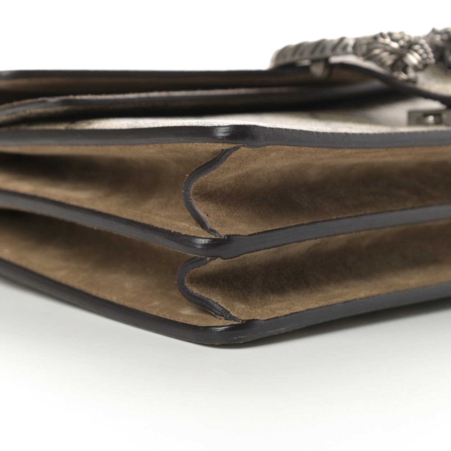 GG Supreme Monogram Small Dionysus Shoulder Bag Taupe