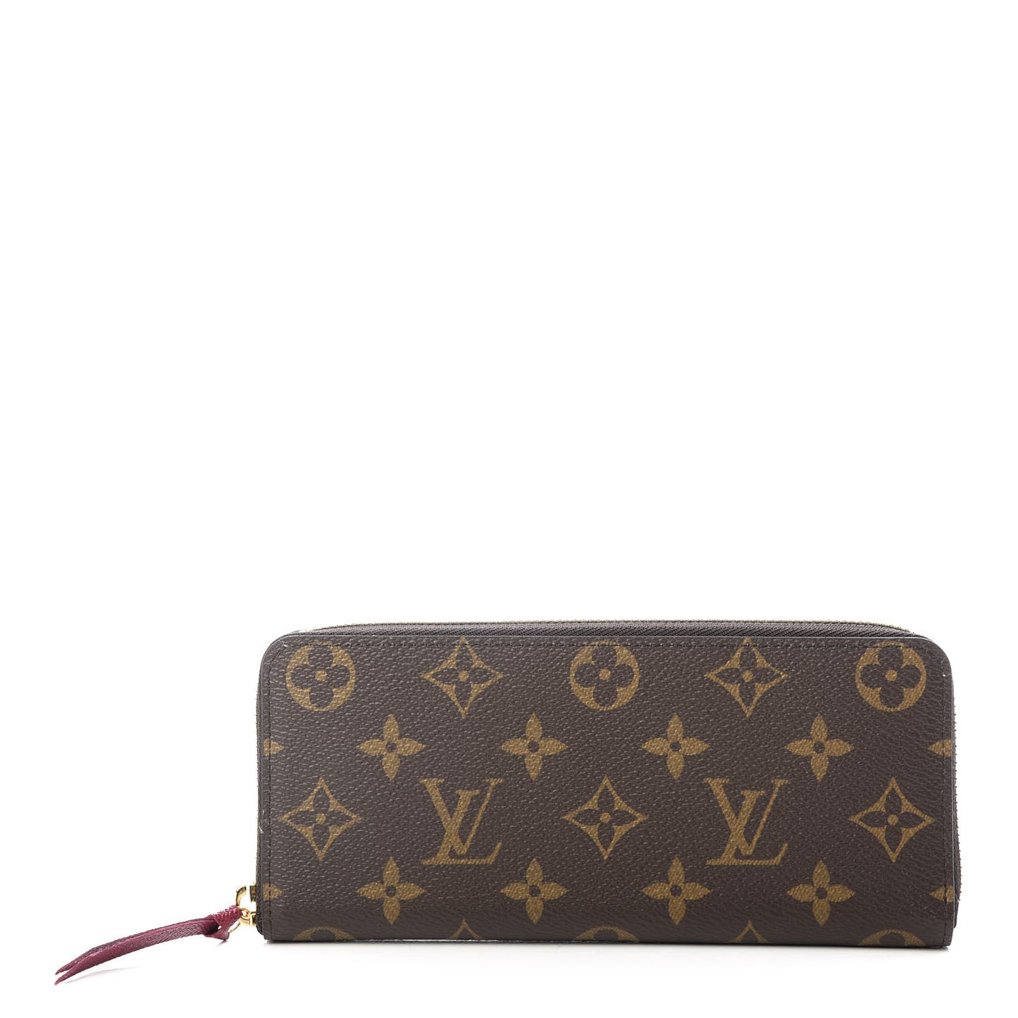 Monogram Clemence Wallet Fuchsia