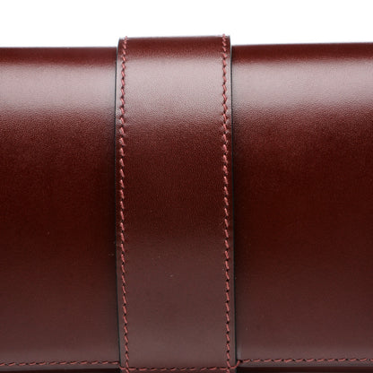 Hermes Tadelakt Medor 23 Clutch Rouge H 11 of 18