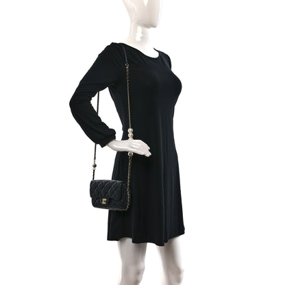 Chanel Lambskin Quilted Mini My Precious Flap Black 2 of 9