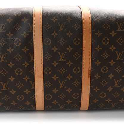 Louis Vuitton Monogram Keepall Bandouliere 55 13 of 17