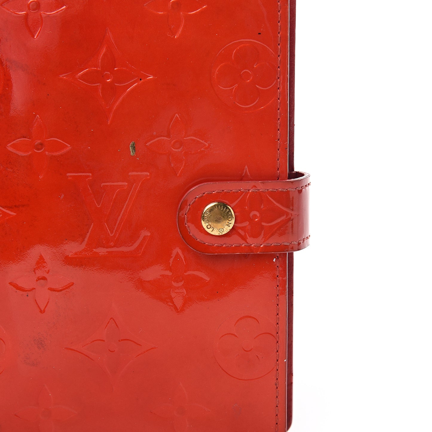 Vernis Small Ring Agenda Cover Red