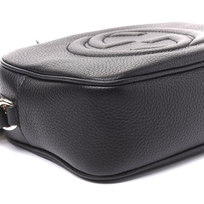 Gucci Pebbled Calfskin Small Soho Disco Bag Black 7 of 9