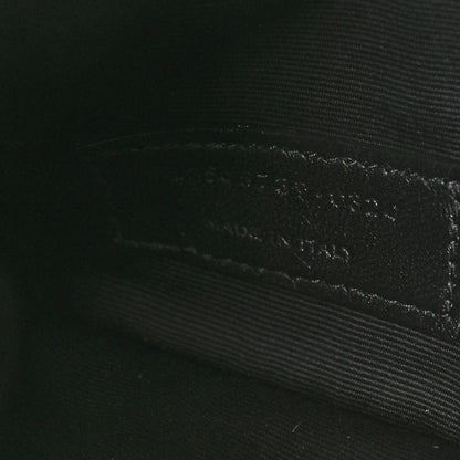 Saint Laurent Micro Raffia Uptown Pouch Natural Hay Blush 7 of 8