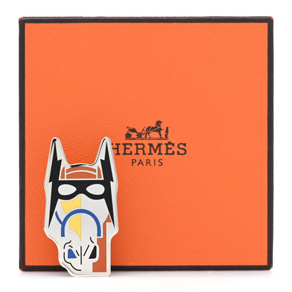 Hermes Palladium Cheval Masque Badge Camaieu De Multicolor 5 of 5