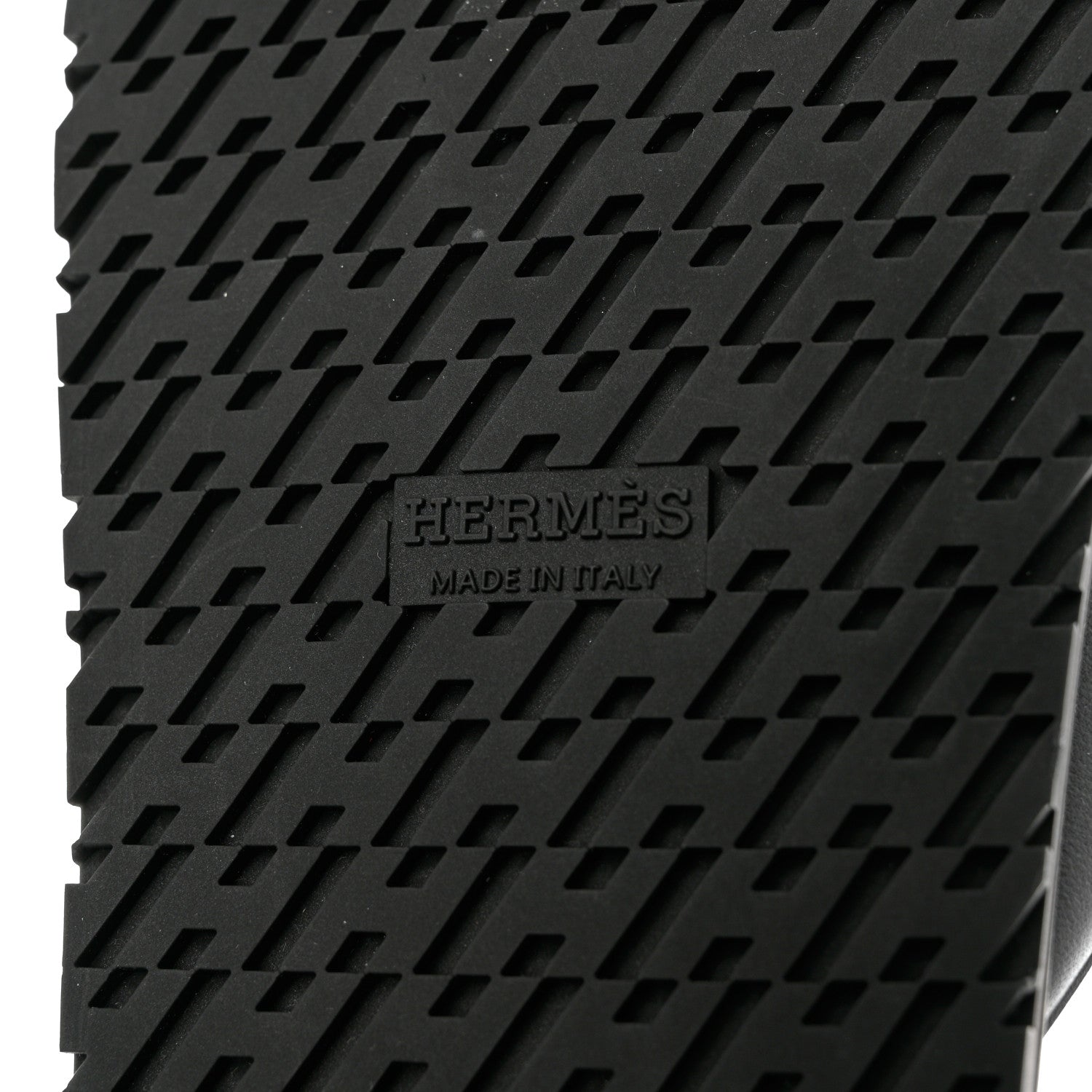 Hermes Nappa Extra Sandals 38.5 Black 8 of 9